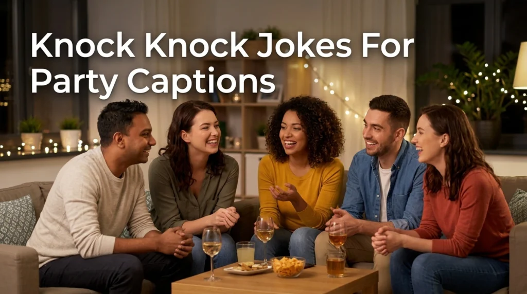 Knock Knock Jokes For Party Captions