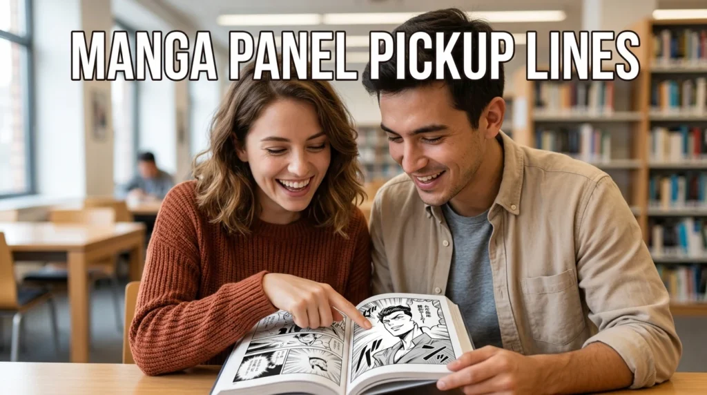 Manga Panel Pickup Lines