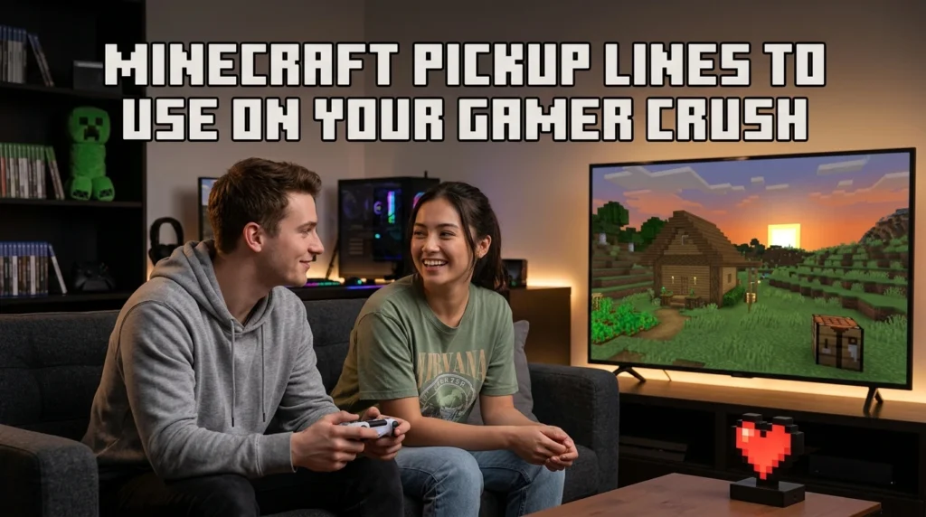 Minecraft Pickup Lines To Use On Your Gamer Crush