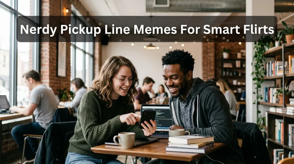 Nerdy Pickup Line Memes For Smart Flirts