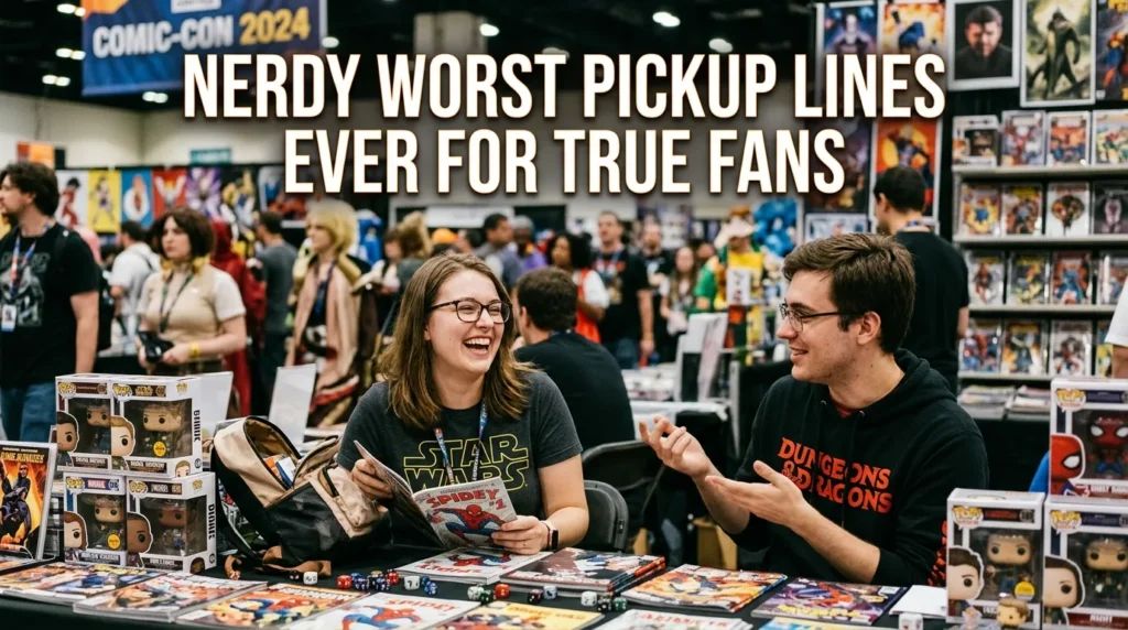 Nerdy Worst Pickup Lines Ever For True Fans