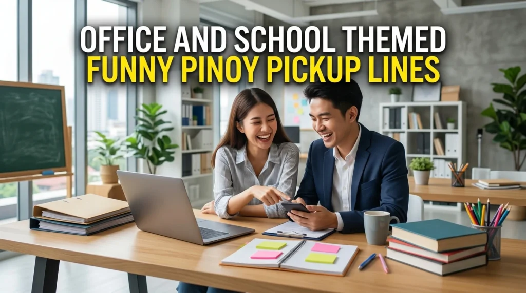 Office And School Themed Funny Pinoy Pickup Lines