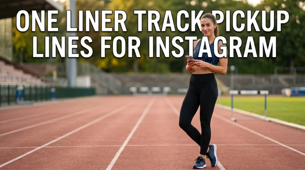 One Liner Track Pickup Lines For Instagram