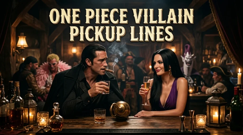 One Piece Villain Pickup Lines