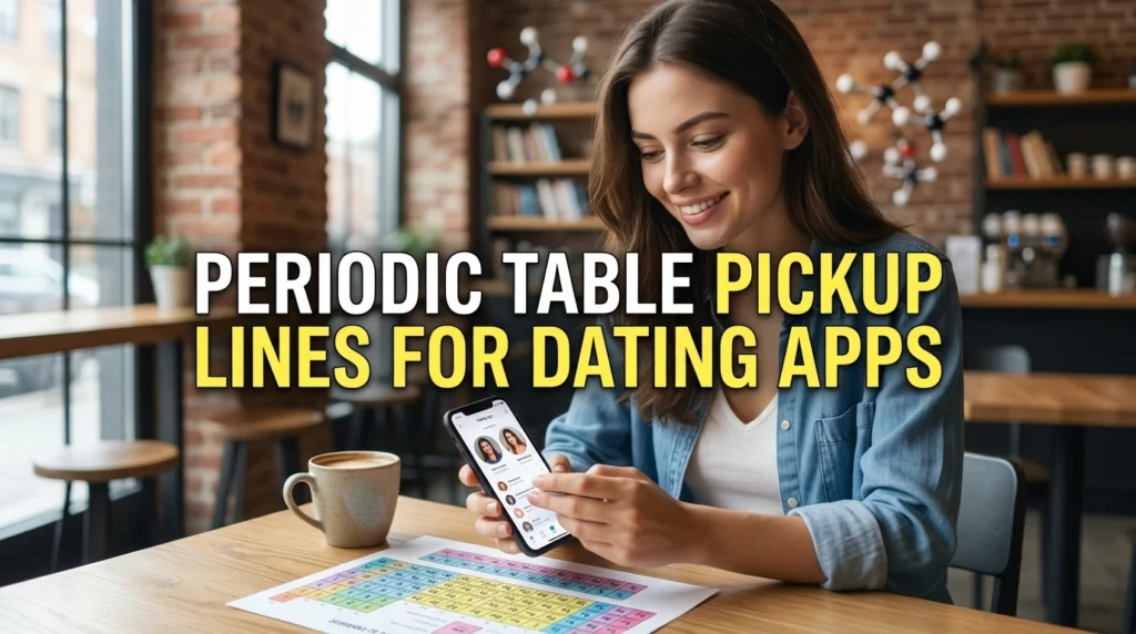 Periodic Table Pickup Lines For Dating Apps