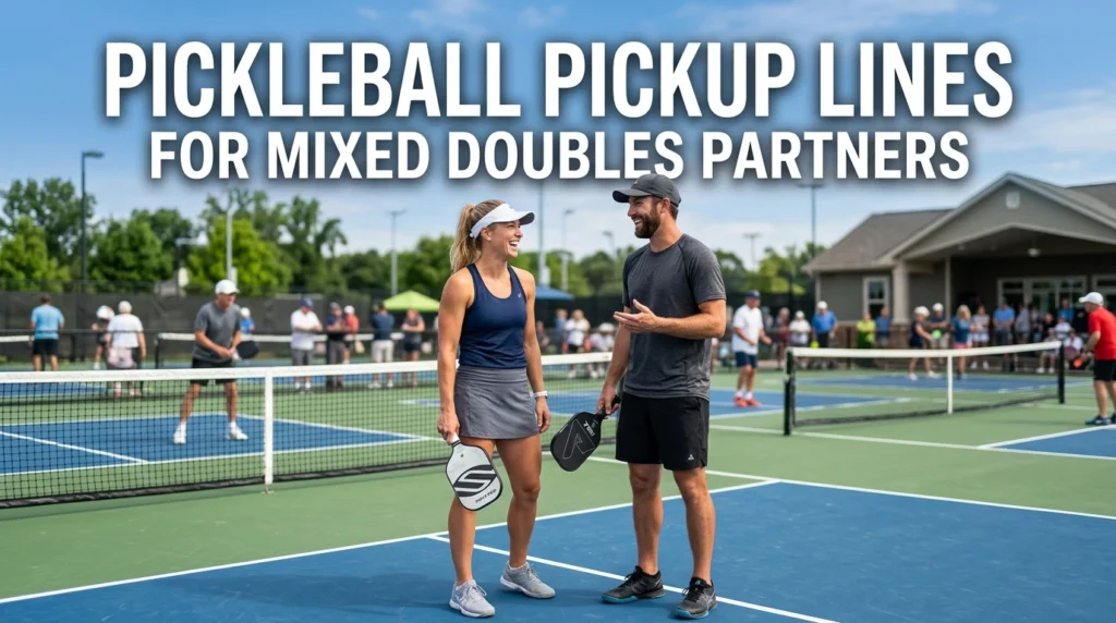 Pickleball Pickup Lines For Mixed Doubles Partners