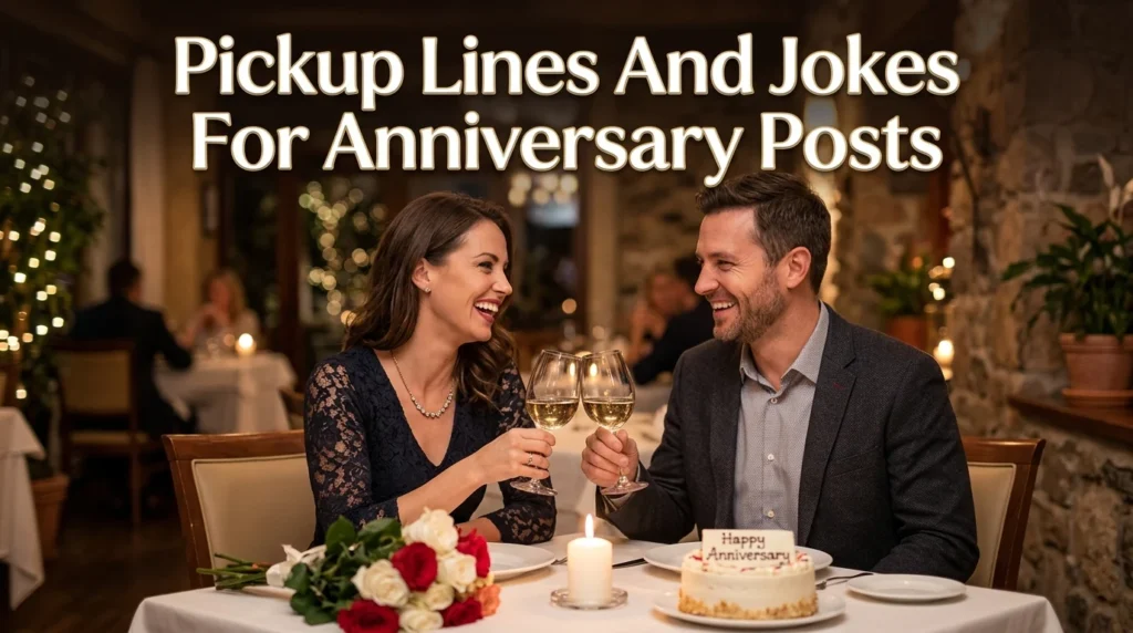 Pickup Lines And Jokes For Anniversary Posts