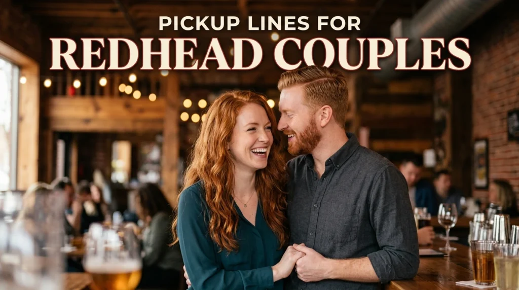 Pickup Lines For Redhead Couples