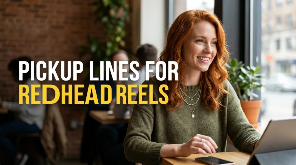 Pickup Lines For Redhead Reels