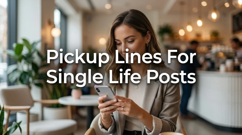Pickup Lines For Single Life Posts