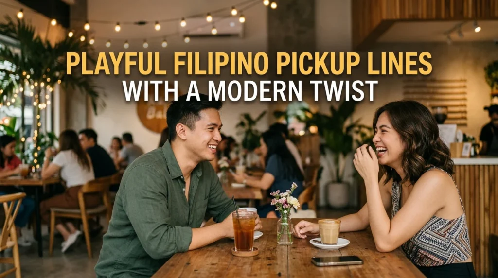 Playful Filipino Pickup Lines With A Modern Twist
