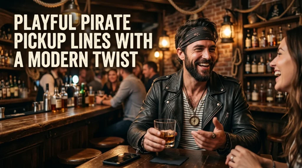 Playful Pirate Pickup Lines With A Modern Twist