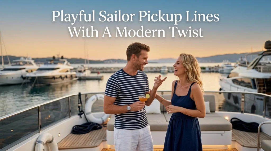 Playful Sailor Pickup Lines With A Modern Twist