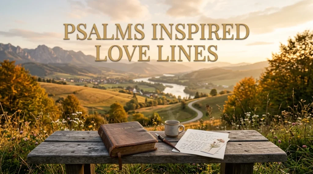 Psalms Inspired Love Lines