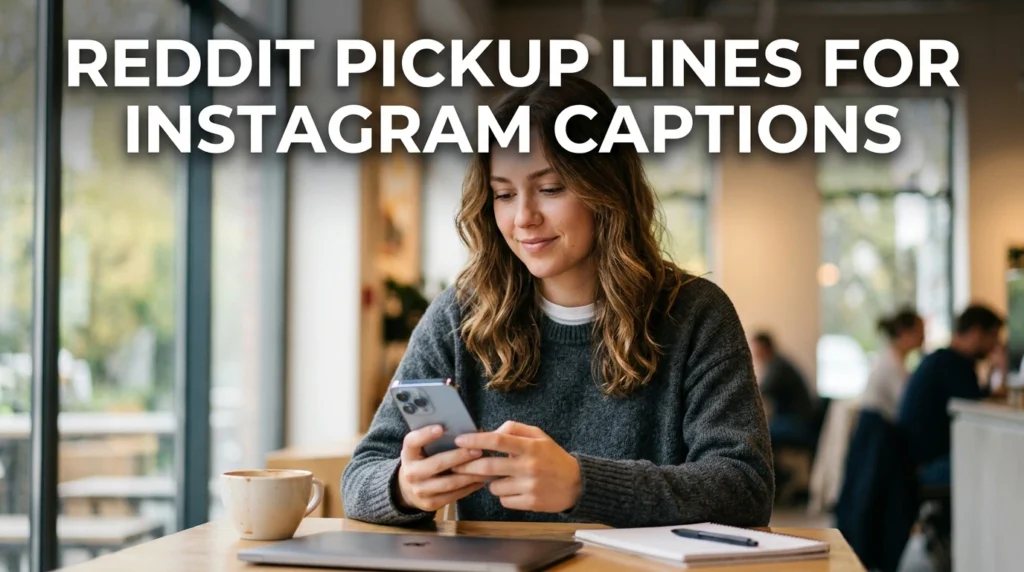 Reddit Pickup Lines For Instagram Captions