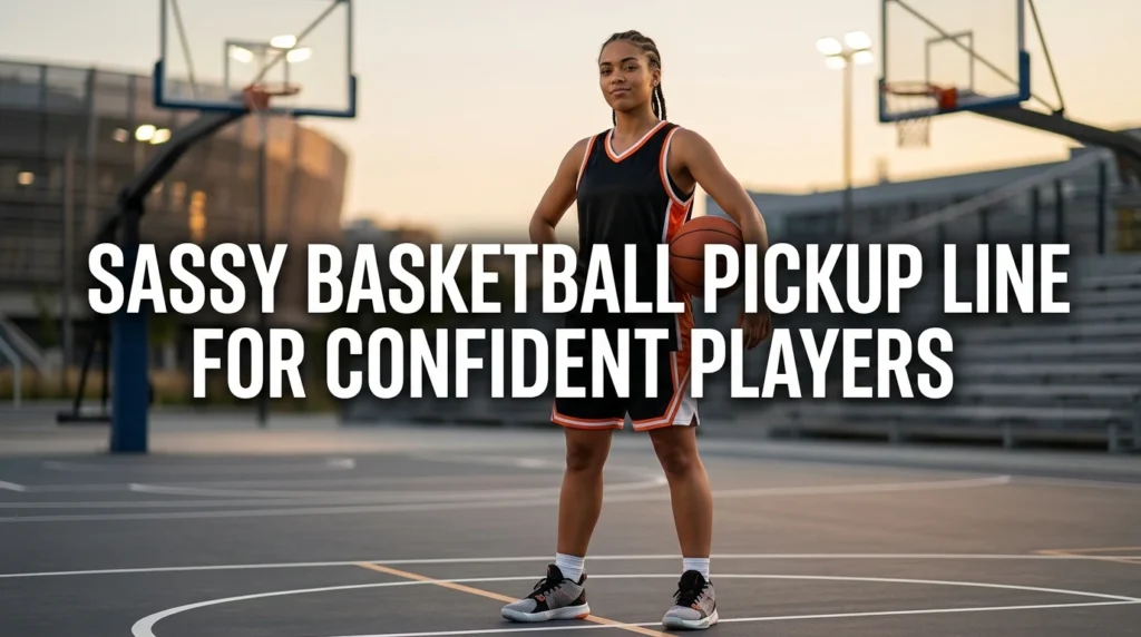 Sassy Basketball Pickup Line For Confident Players