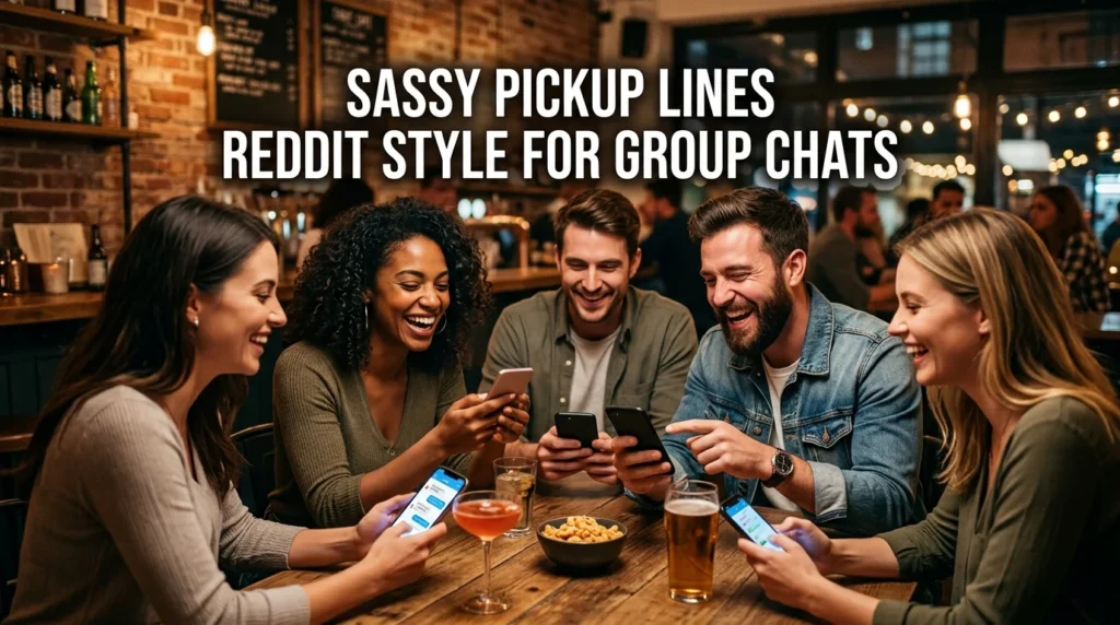 Sassy Pickup Lines Reddit Style For Group Chats