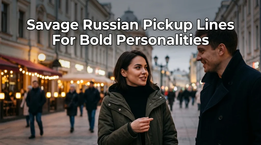 Savage Russian Pickup Lines For Bold Personalities
