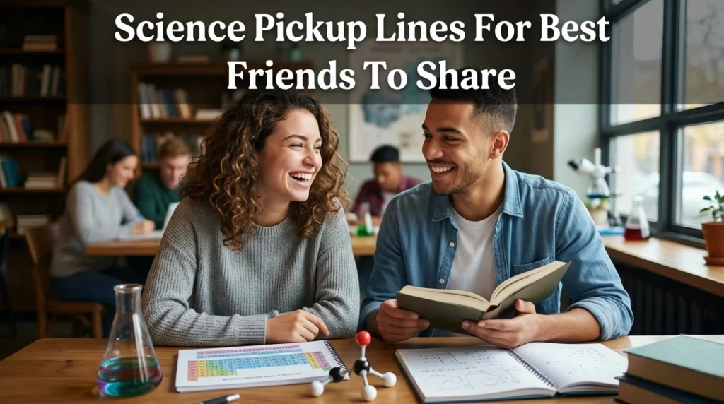 Science Pickup Lines For Best Friends To Share
