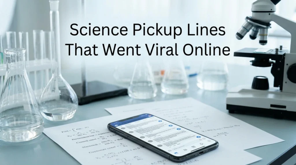 Science Pickup Lines That Went Viral Online