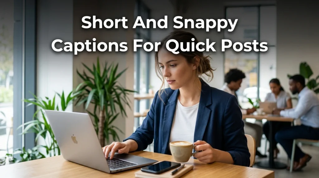 Short And Snappy Captions For Quick Posts