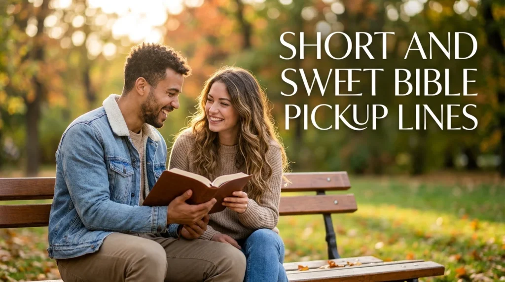 Short And Sweet Bible Pickup Lines