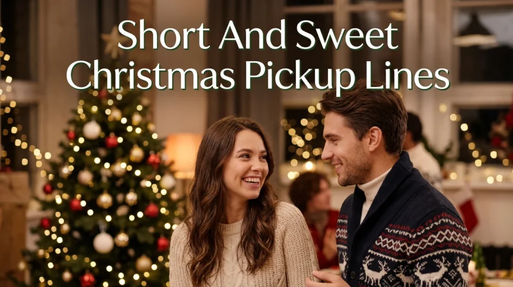 Short And Sweet Christmas Pickup Lines