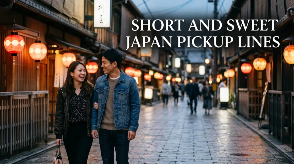 Short And Sweet Japan Pickup Lines
