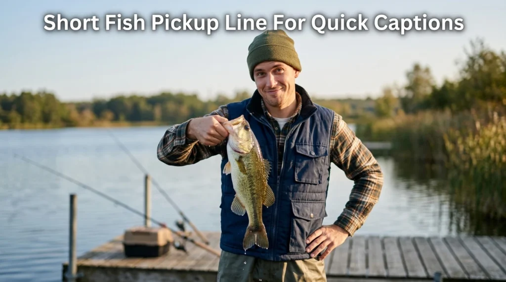 Short Fish Pickup Line For Quick Captions