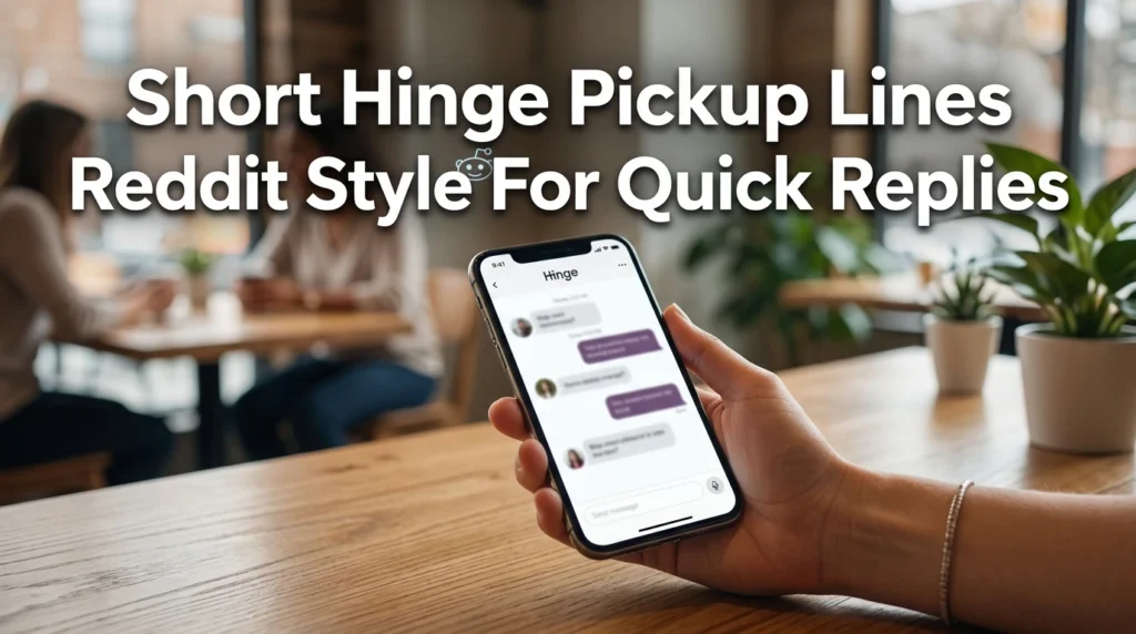 Short Hinge Pickup Lines Reddit Style For Quick Replies