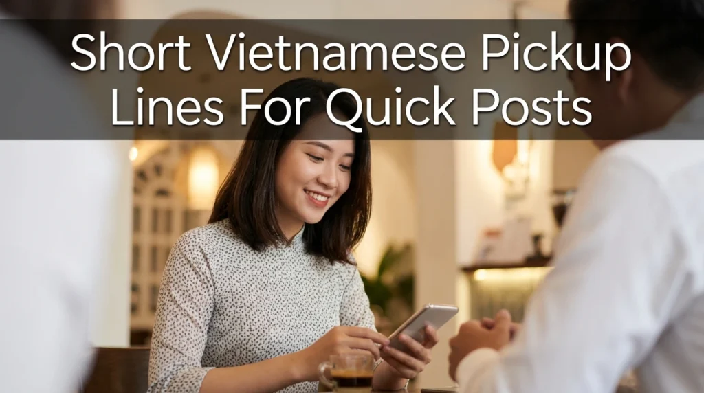 Short Vietnamese Pickup Lines For Quick Posts
