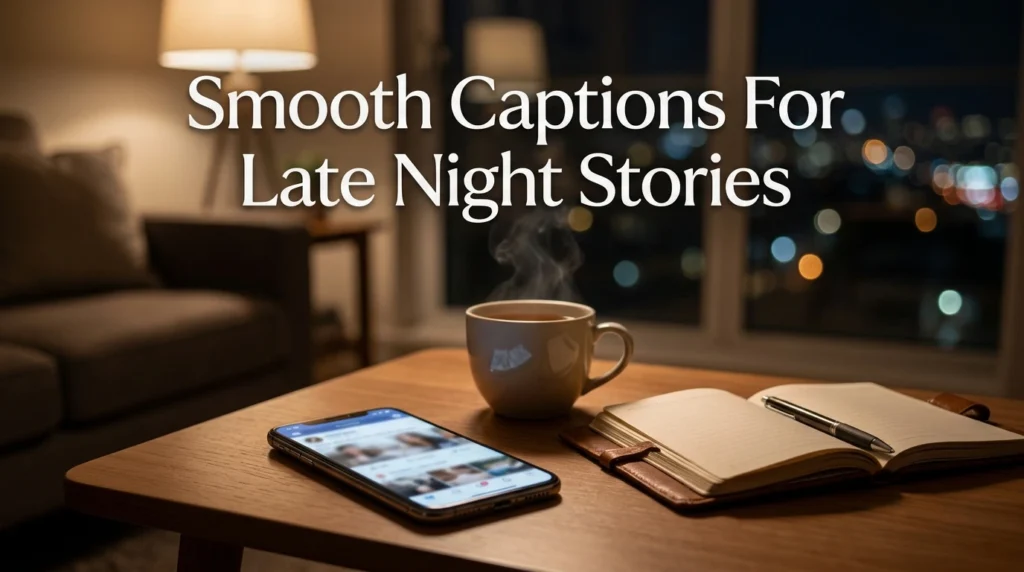 Smooth Captions For Late Night Stories