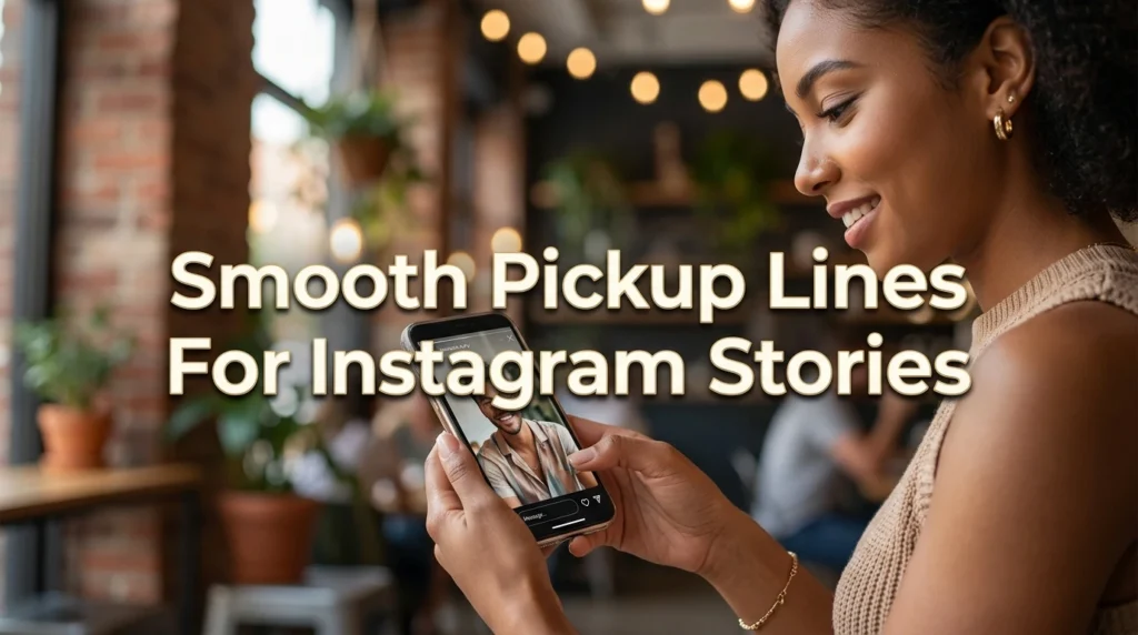 Smooth Pickup Lines For Instagram Stories