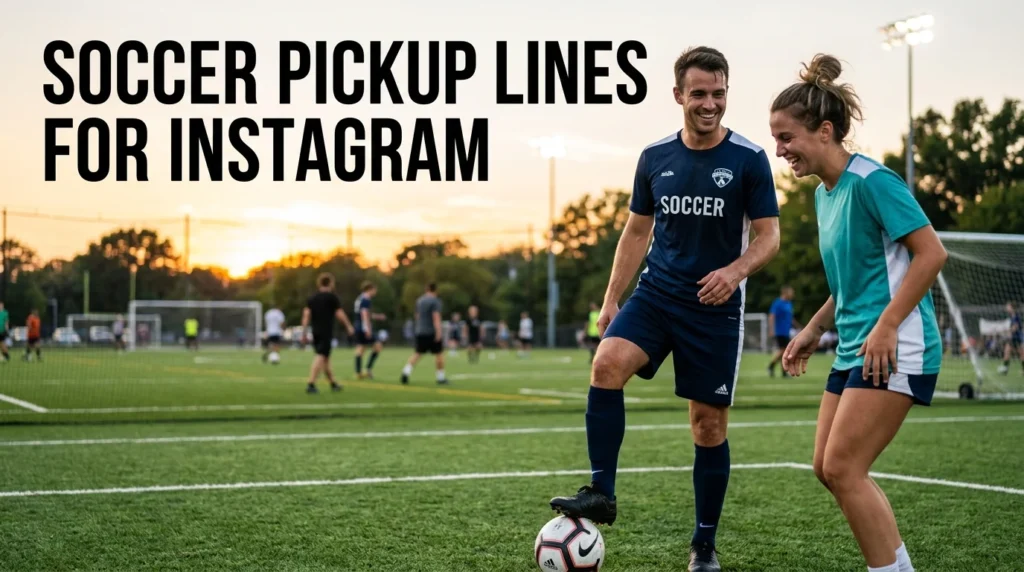 Soccer Pickup Lines For Instagram