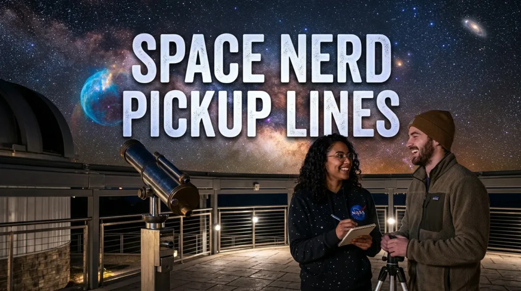 Space Nerd Pickup Lines