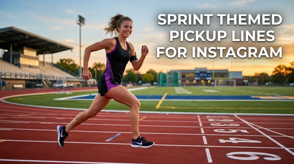 Sprint Themed Pickup Lines For Instagram