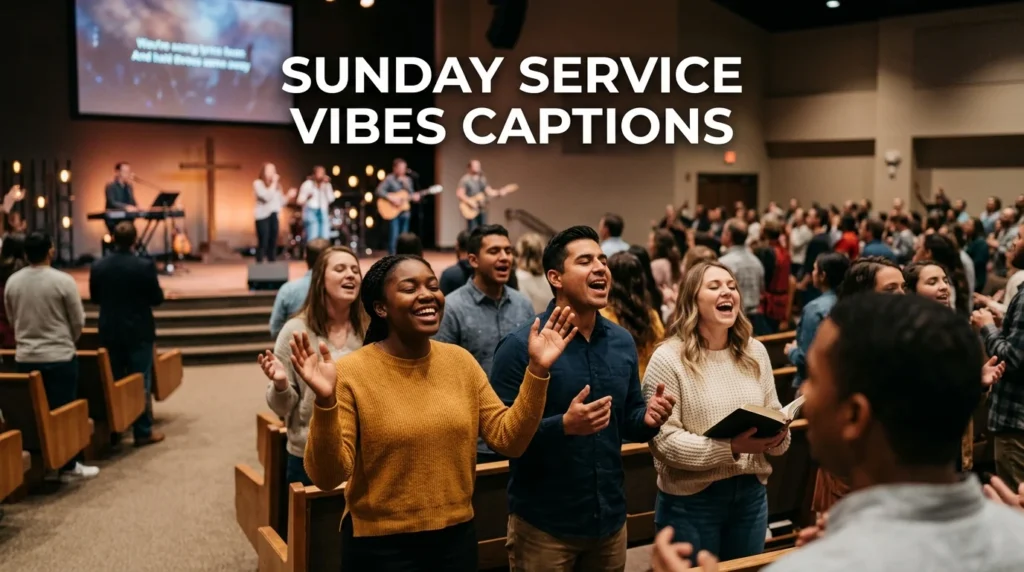 Sunday Service Vibes Captions