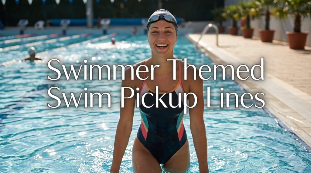 Swimmer Themed Swim Pickup Lines
