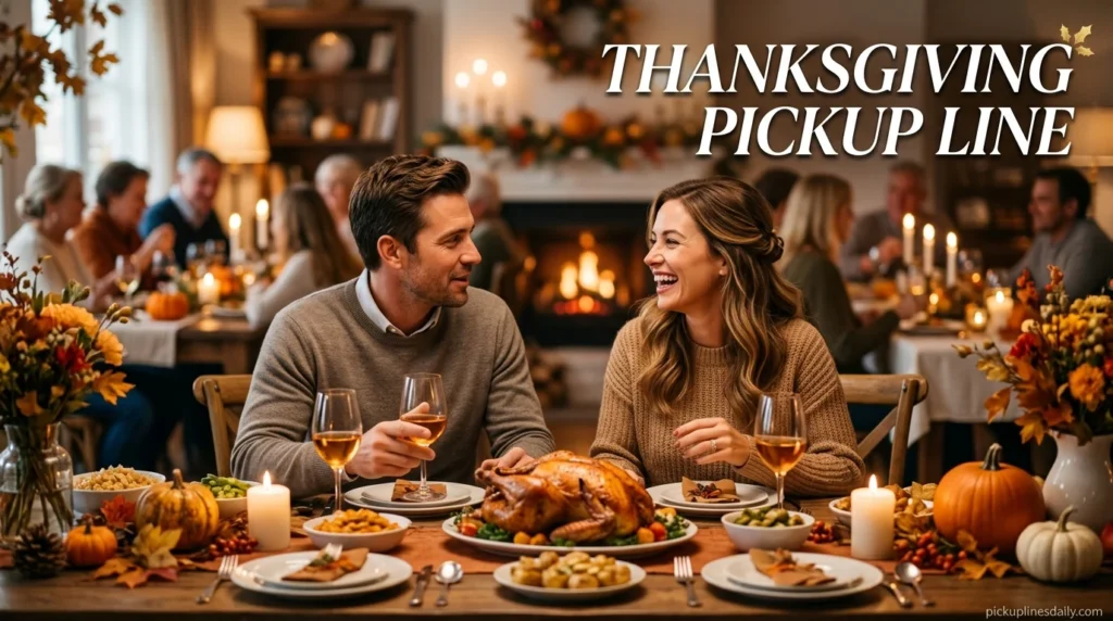 Thanksgiving Pickup Lines For Family Group Photos
