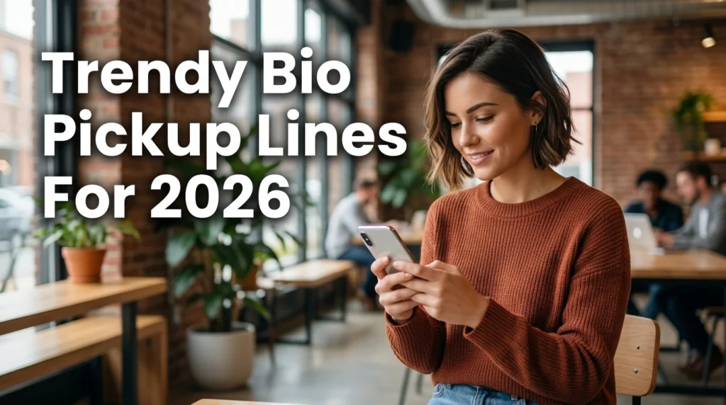 Trendy Bio Pickup Lines For 2026