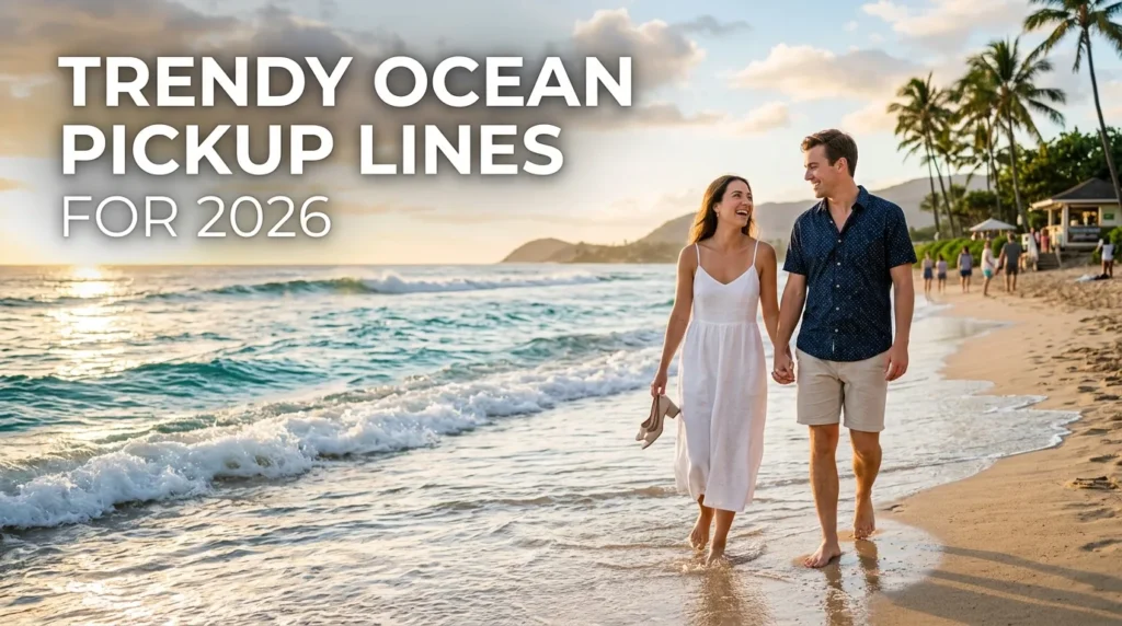 Trendy Ocean Pickup Lines For 2026
