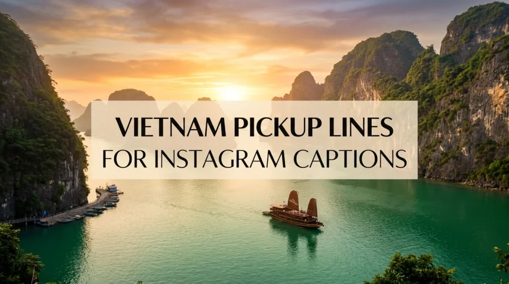 Vietnam Pickup Lines For Instagram Captions