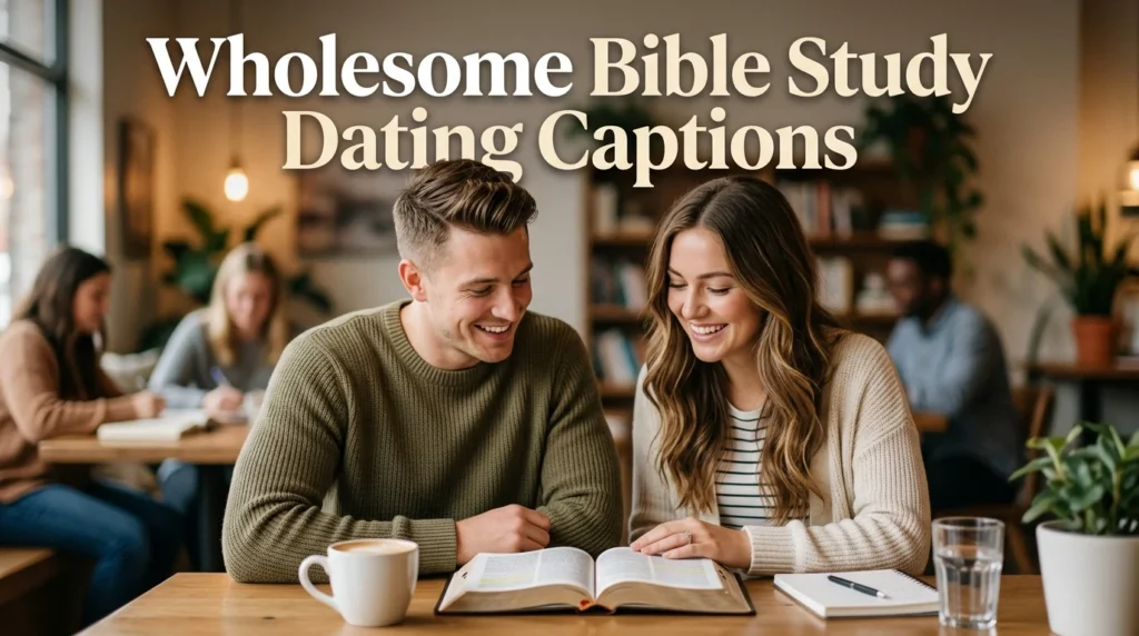 Wholesome Bible Study Dating Captions