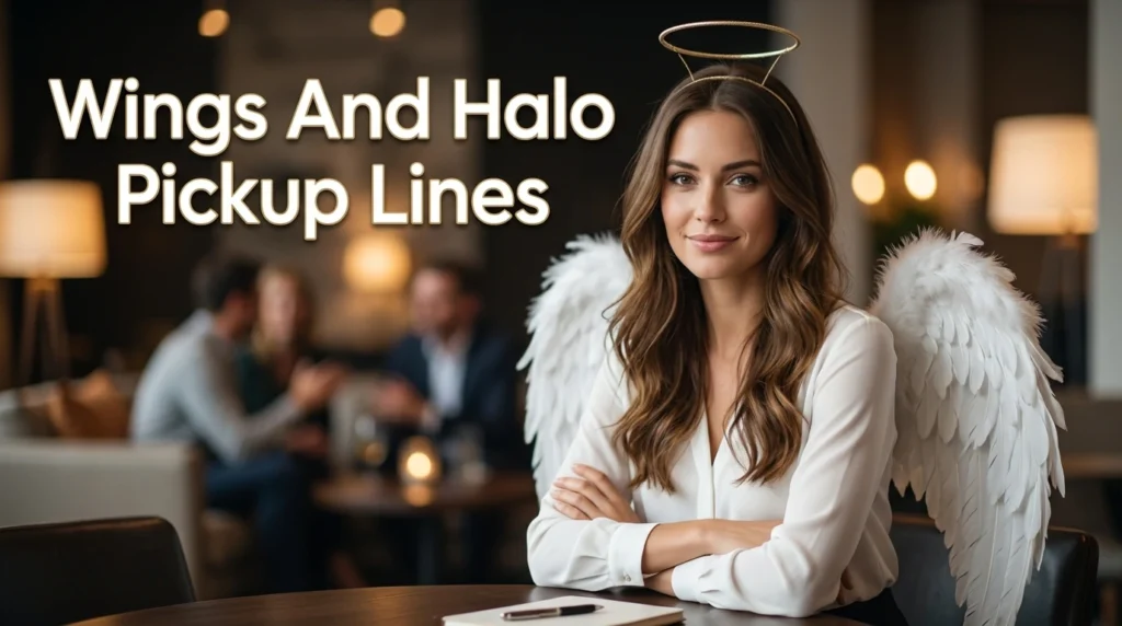 Wings And Halo Pickup Lines