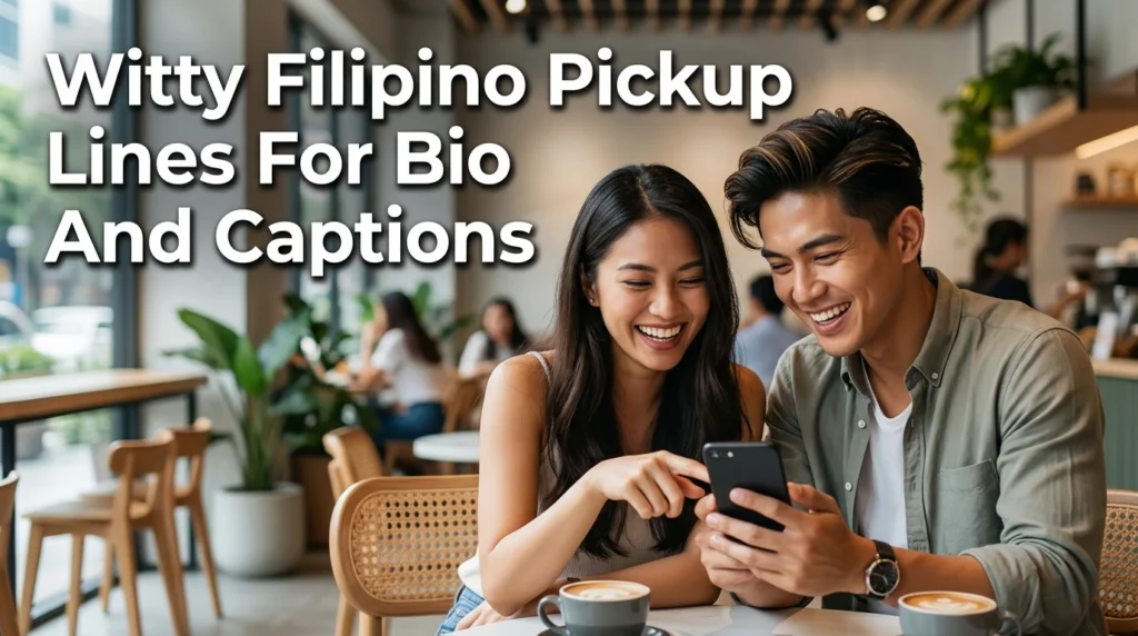 Witty Filipino Pickup Lines For Bio And Captions