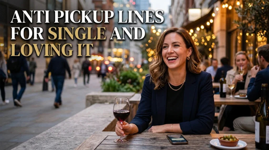 Anti Pickup Lines For Single And Loving It