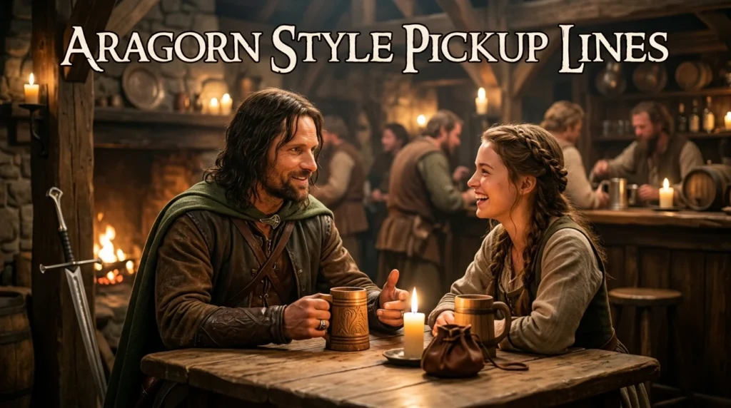 Aragorn Style Pickup Lines