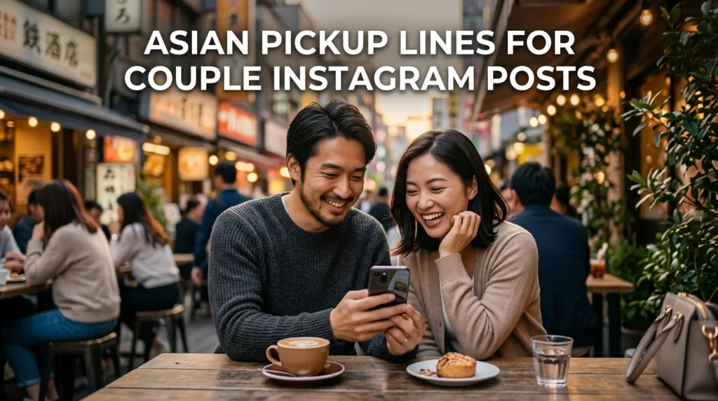 Asian Pickup Lines For Couple Instagram Posts