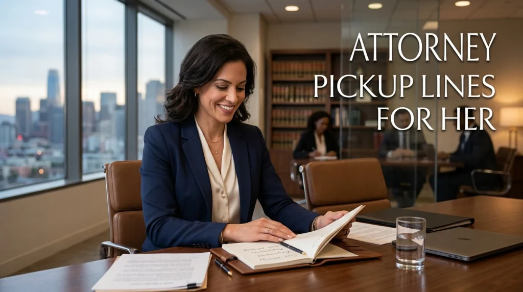 Attorney Pickup Lines For Her