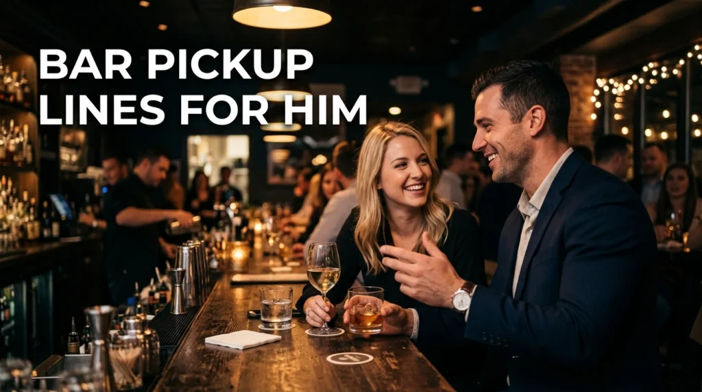 Bar Pickup Lines For Him
